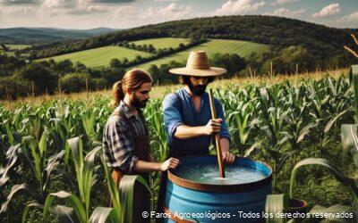 Agua de vidrio un fungicida y nutriente orgánico